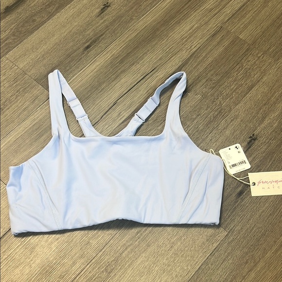 Free People Movement x Hatch Never Better Square Neck Bra Orchid M - Picture 2 of 9